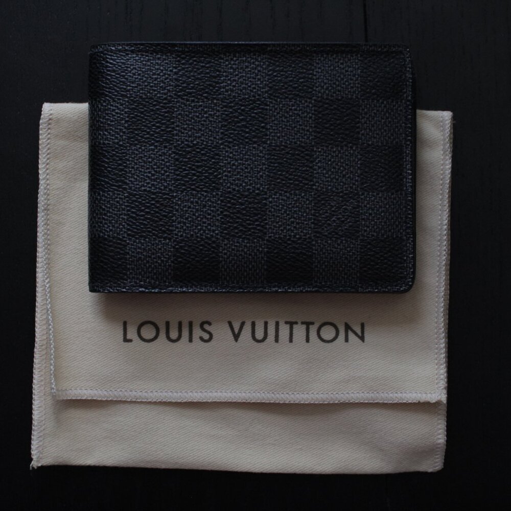 Louis Vuitton Multiple Wallet Damier Graphite Canvas